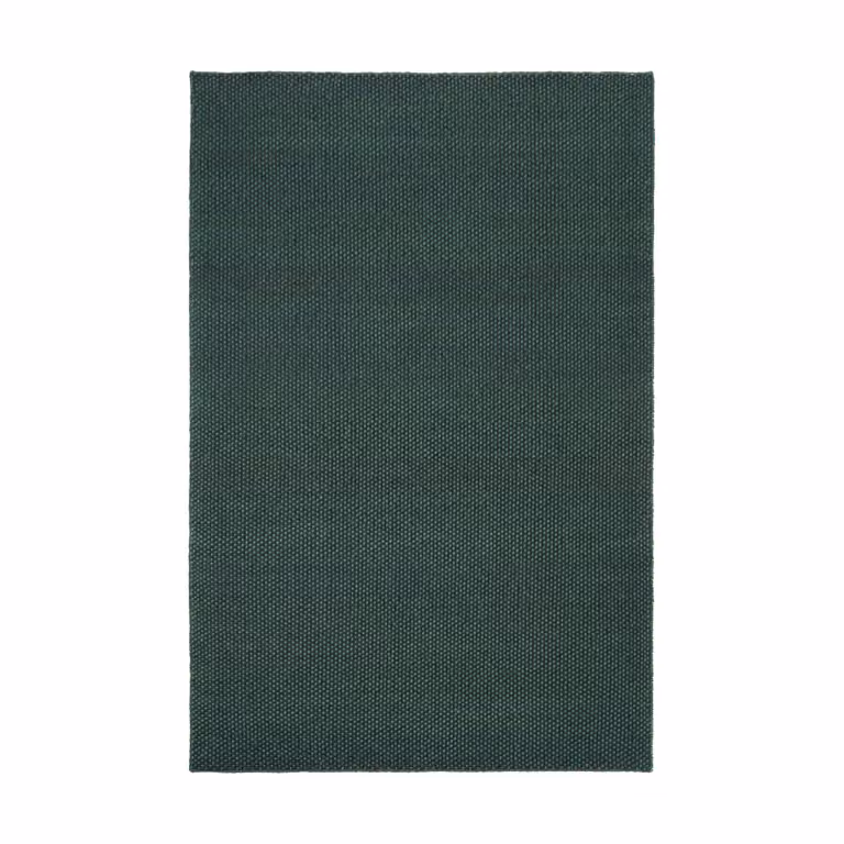Scandi Living Hill wollen vloerkleed Bauw-groen, 200 x 300 cm