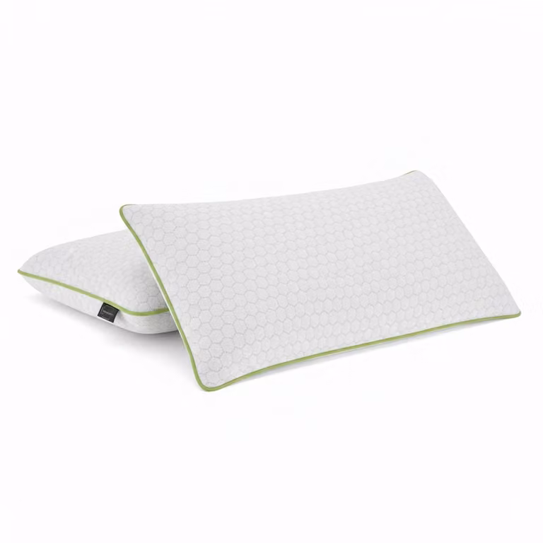 Limarmo Ergonomisch Neksteunkussen van Traagschuim en Gel met 4 Verstelbare Hoogtes, Wit, 71 x 42 x 11 cm