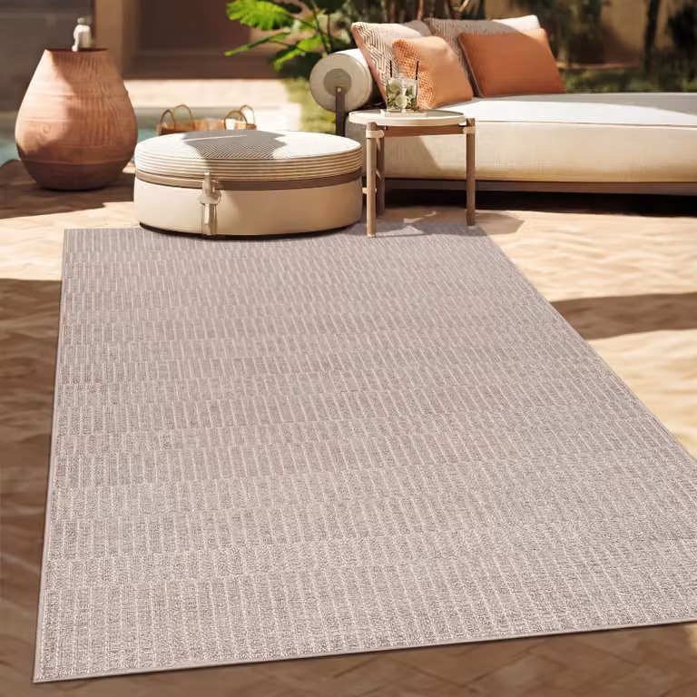 Paco Home Buitenkleed Boho Geometric Polypropyleen Breedte: 340 cm, Diepte: 240 cm