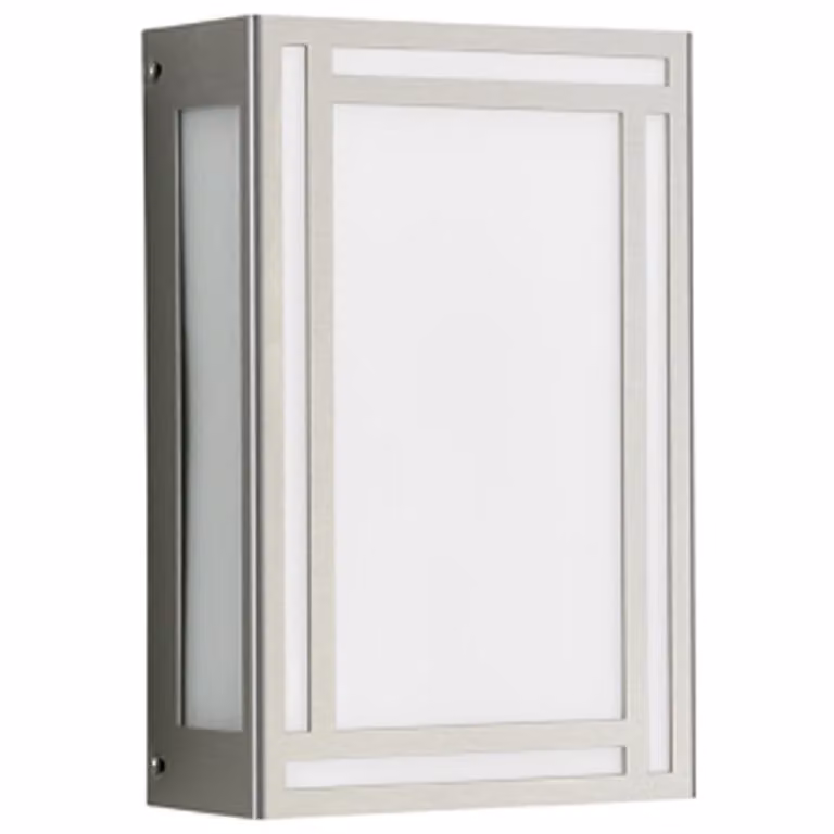 Albert Wandlamp RVS Led Up & Down - Zilver - 10 Watt - Warm Wit 3000K