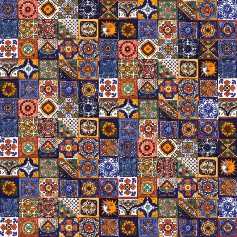 Dripio Handgemaakte Keramische Mozaïektegels voor de Wand, Kleurrijk, 5x5 cm, 120 stuks