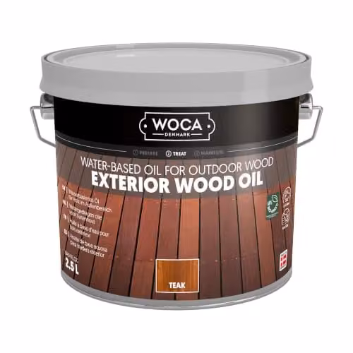WOCA Exterior Olie Teak 2,5 l