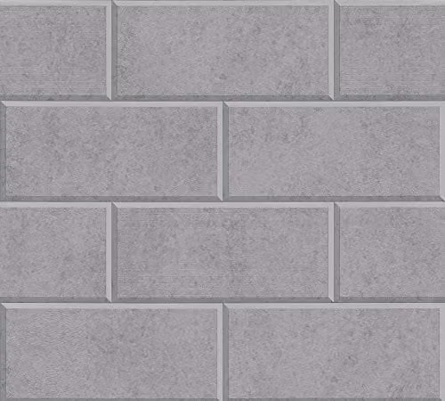 A.S. Création Vliesbehang Via Gesù Abstract Stone Look Grijs B: 70 cm, H: 1005 cm