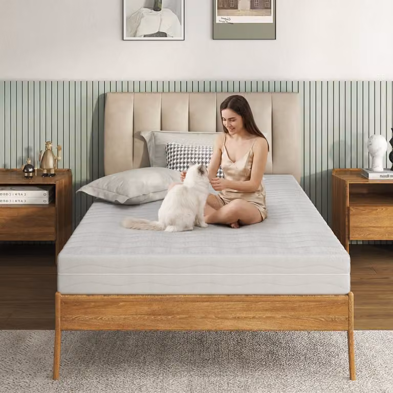 CHICFURN Matras met 3D-hoes en reflex foam, 140 x 200 cm