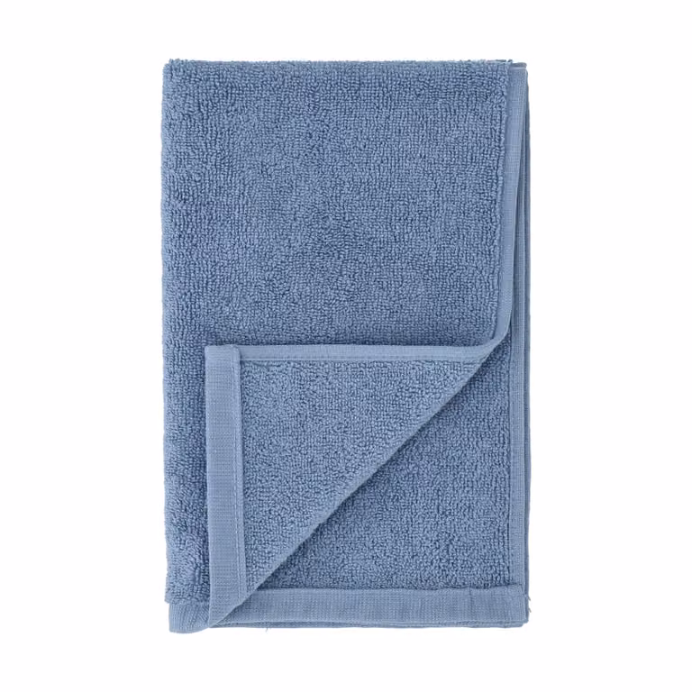 Scandi Living Drift handdoek Blauw 30 x 50 cm