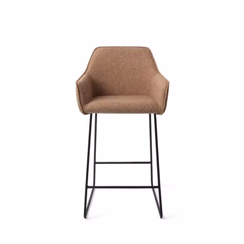 Jesper Home barkruk Hofu met stoffen bekleding