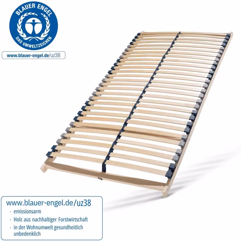 Sleepneo Lattenbodem met 7 zones van beukenhout, B/D: 120 x 200 cm