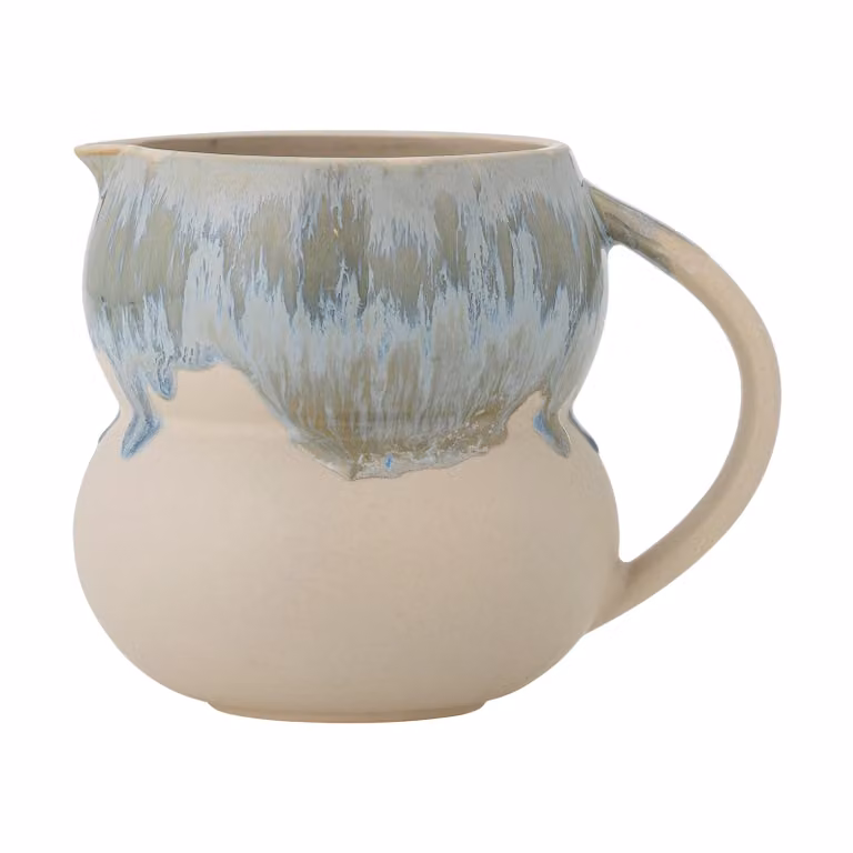Bloomingville Luna melkkan, 1,5 l, blauw, keramiek