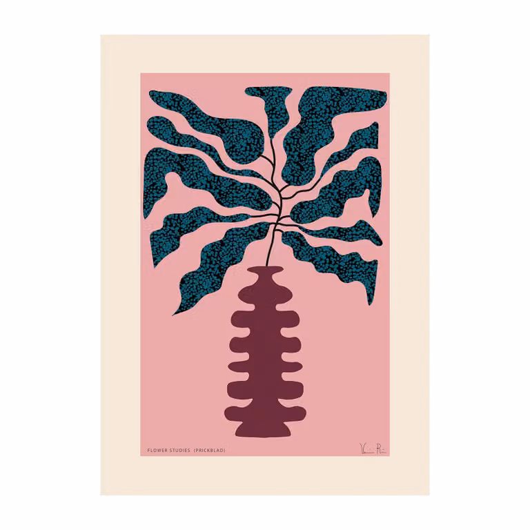 Paper Collective Flower Studies 01 (Dieffenbachia) poster, 30 x 40 cm