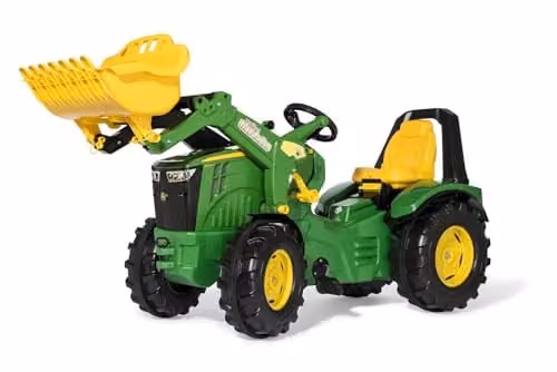 Rolly Toys RollyX-Trac Premium John Deere 8400R Trekker met laadbak en fluisterbanden