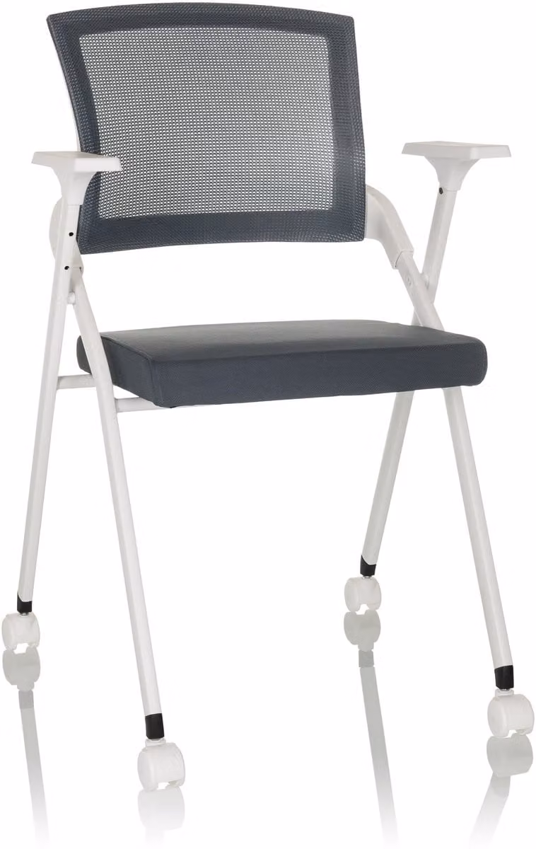 HJH Office Priority II W Mesh Klapstoel - Grijs