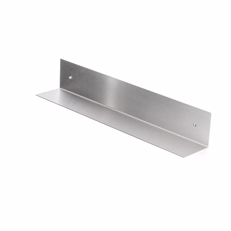 Nichba badkamerrekje Geborsteld roestvrij staal, 60 cm