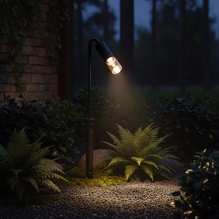 Lyora Tuinlampje Aether met grondspie - Aluminium - Zwart/Grijs