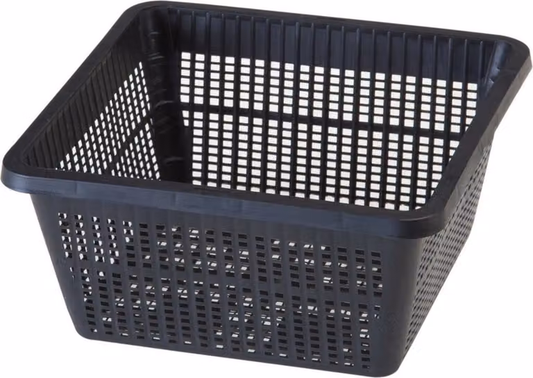 Vijvertechniek plantmand plastic 28 x 28 cm