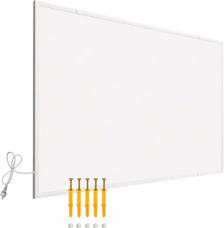 Wiltec Infraroodverwarming 520 Watt Elektrisch Verwarmingspaneel voor Wandmontage