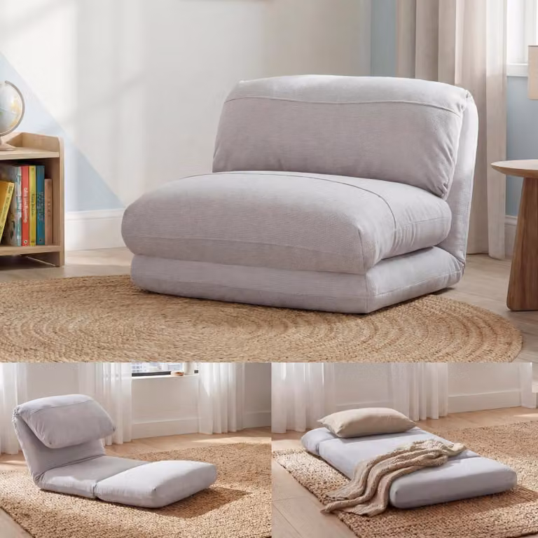 Mendler Slaapfauteuil HWC-E68 Relaxfauteuil Beige