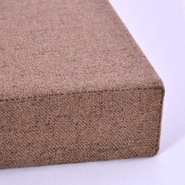 Bruin Zitkussen met Traagschuim Vulling voor Langdurig Comfort - 45 x 45 cm