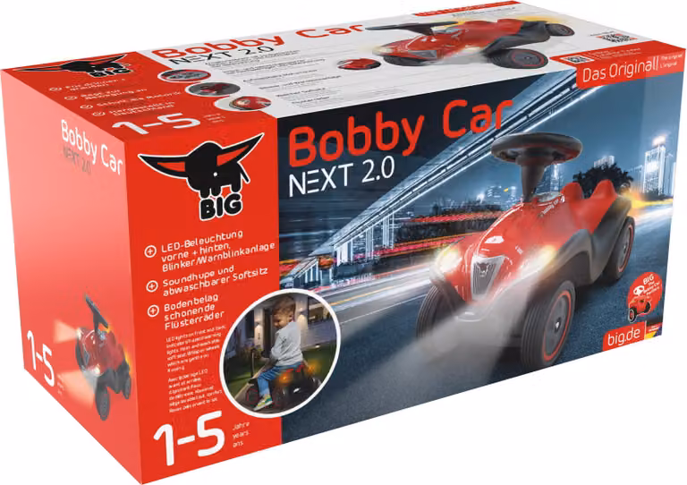 BIG Bobby Car Next 2.0 Rood
