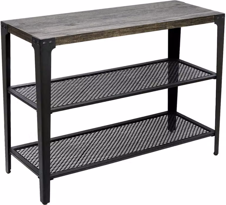 Furnilux Bijzettafel Terra Grijs B/D/H: 102 x 35 x 75 cm
