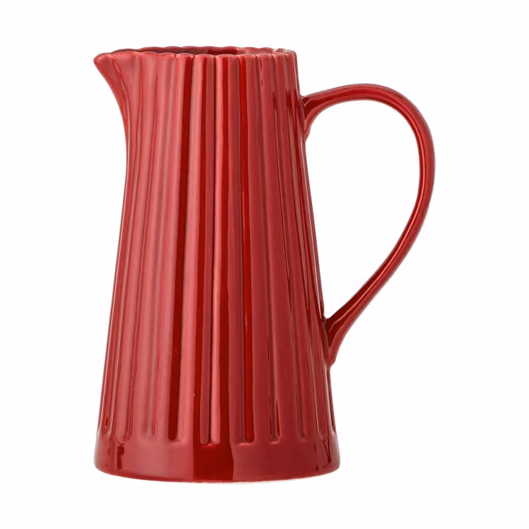 Bloomingville Latina keramische kan, rood, 1,2 l