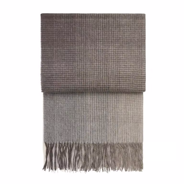Elvang Denmark Horizon plaid bruin voor volwassenen