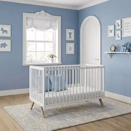 Cabino Born Lucky Baby Bed Teresa Wit 60 x 120 cm