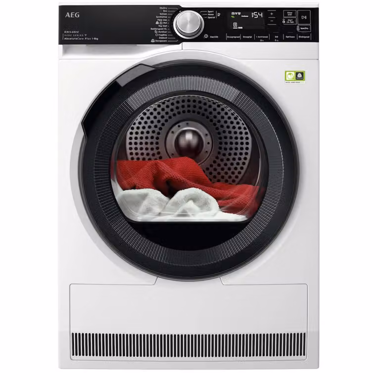 AEG TR97BADEN AbsoluteCare Warmtepompdroger Wit
