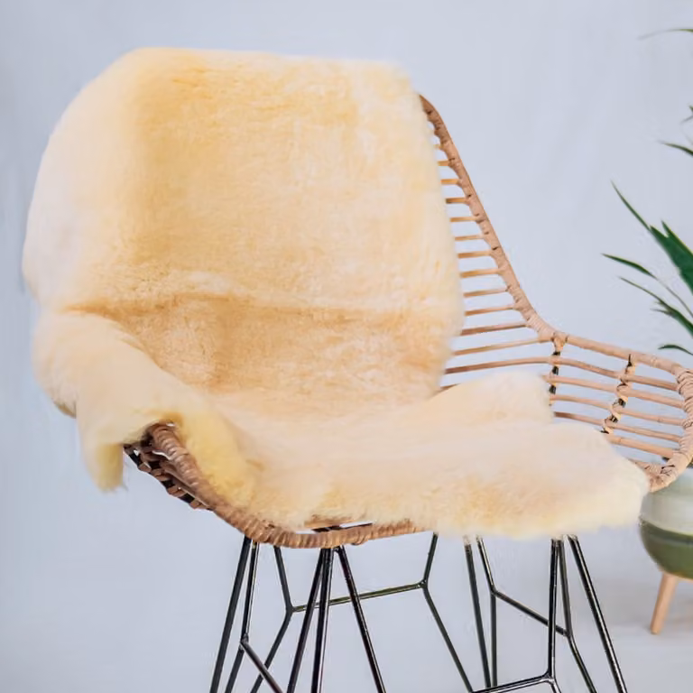 Eco+ Medicinaal Schapenvacht S - 100% Echt - 90 x 55 cm