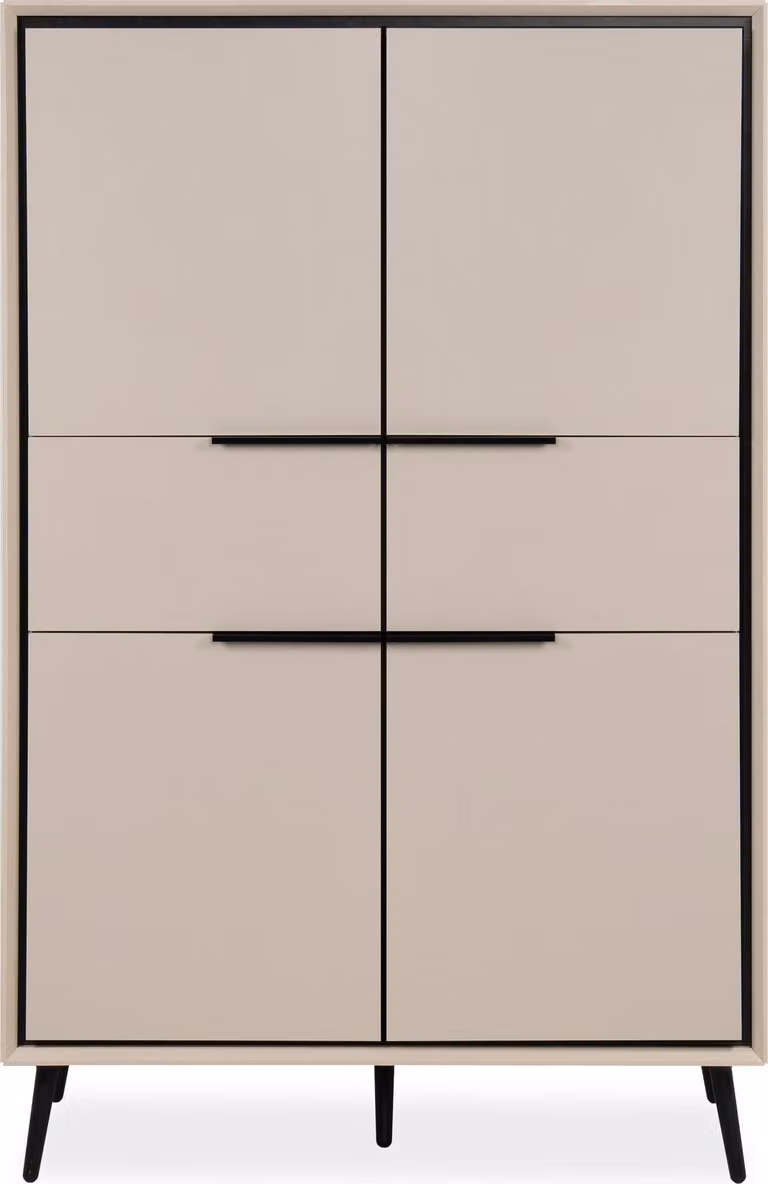 CaliCosy Moderne Vrijstaande Keukenkast met Deuren en Lades, Breedte: 90 cm, Diepte: 38 cm, Hoogte: 140 cm