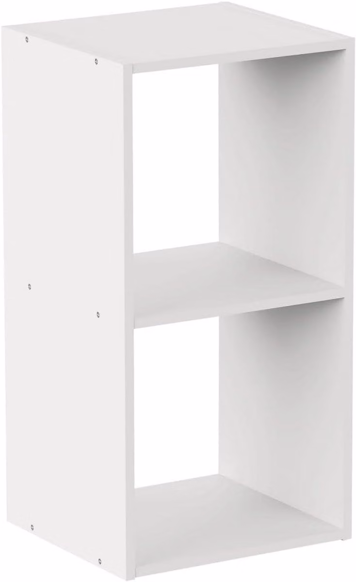 Modulair Opbergrek met Kubussen voor Woonkamer of Home Office - H x B x D: 67.5 x 34.5 x 32 cm