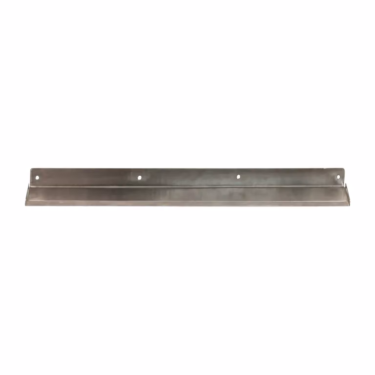 House Doctor Ledge wandplank, Geborsteld zilver, Breedte: 80 cm
