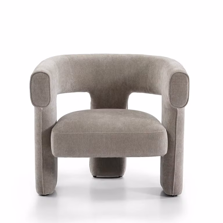Bronx71 Scandinavische fauteuil Bibi beige chenille