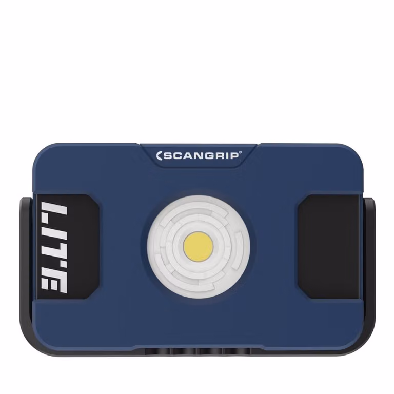 Scangrip Flood Lite M acculamp, blau, 200-2000 lumen, dimbaar en verstelbaar