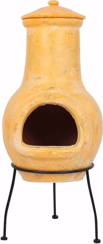 RedFire Tampico tuinkachel, geel, terracotta, H x B x D: 68 x 31 x 31 cm