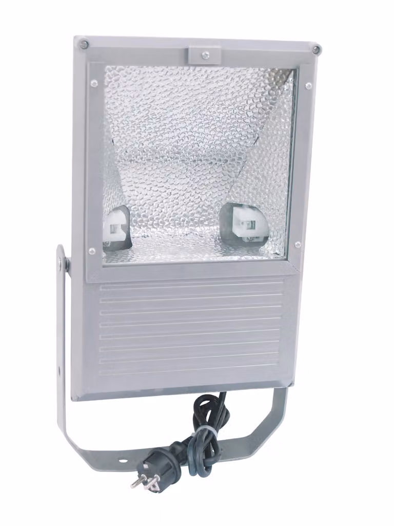 Eurolite Buitenverlichting Spot 150W WFL, zilver, asymmetrisch floodlight voor de tuin