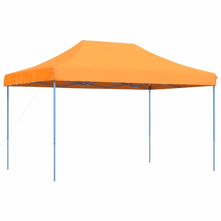 vidaXL Partytent, opvouwbaar pop-up model, oranje, B/D/H: 440 x 292 x 315 cm