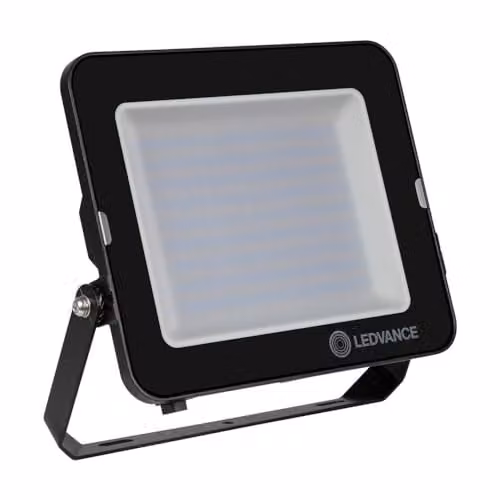 Ledvance LED Breedstraler Compact Zwart 90W 9000lm 100D - 840 Koel Wit IP65 Symmetrisch