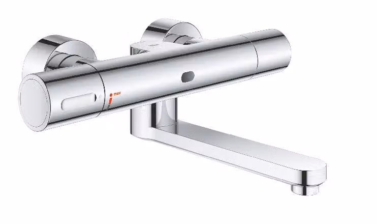 Grohe Eurosmart Cosmopolitan E Special mengkraan met thermostaat en draaibare uitloop, chroom