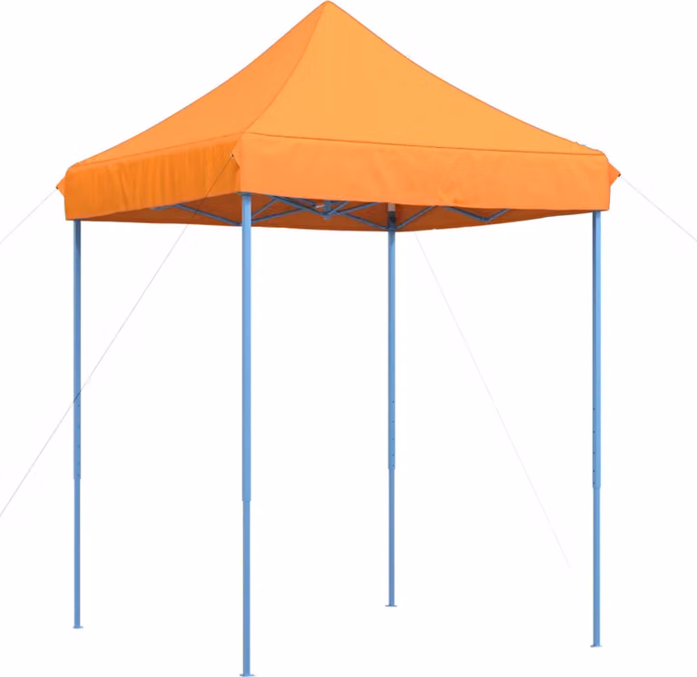 vidaXL Partytent in Oxford-stof, Oranje, H x B x D: 306 x 200 x 200 cm