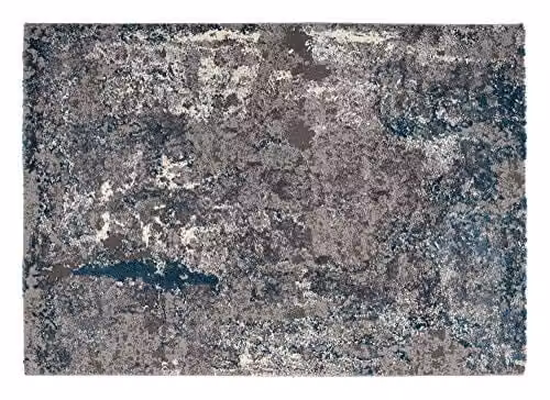 OCI JUWEL LIRAY abstract modern tapijt grijs petrol blauw B: 160 cm, D: 230 cm