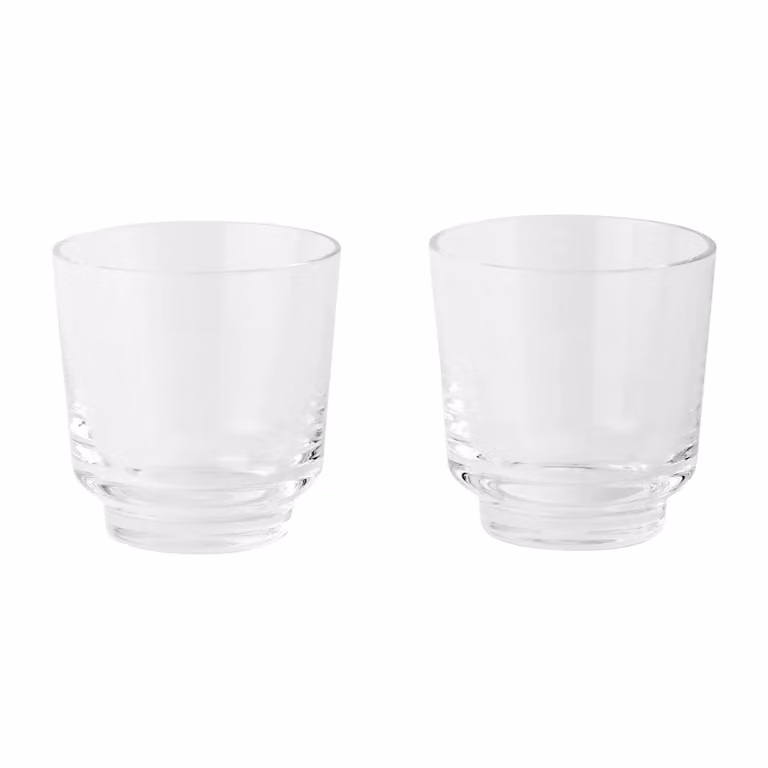 Muuto Raise Waterglas 2-pack Transparent 20 cl