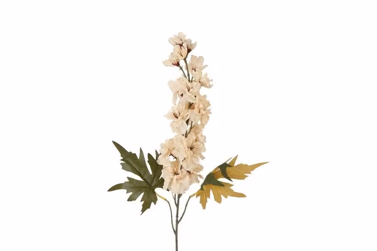 Countryfield zijden Delphinium miranda creme 60 cm