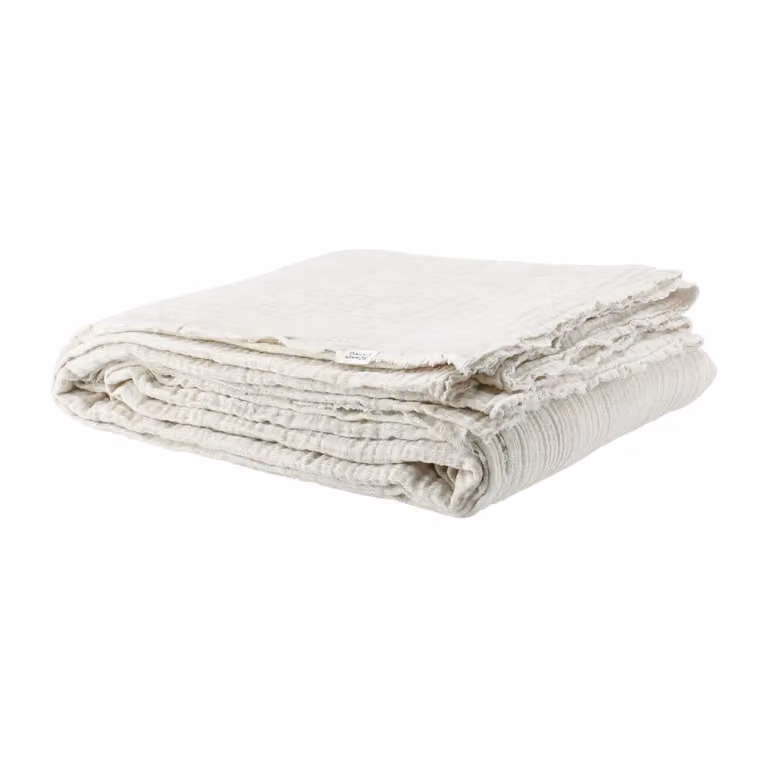 Scandi Living Breeze sprei Off white 160 x 260 cm