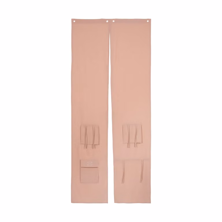 Ferm Living Settle deurgordijn Roze, B: 85 cm, H: 205 cm