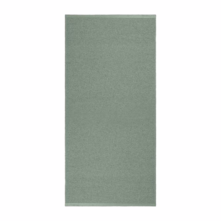 Scandi Living Mellow kunststof vloerkleed groen B/D: 70 x 200 cm