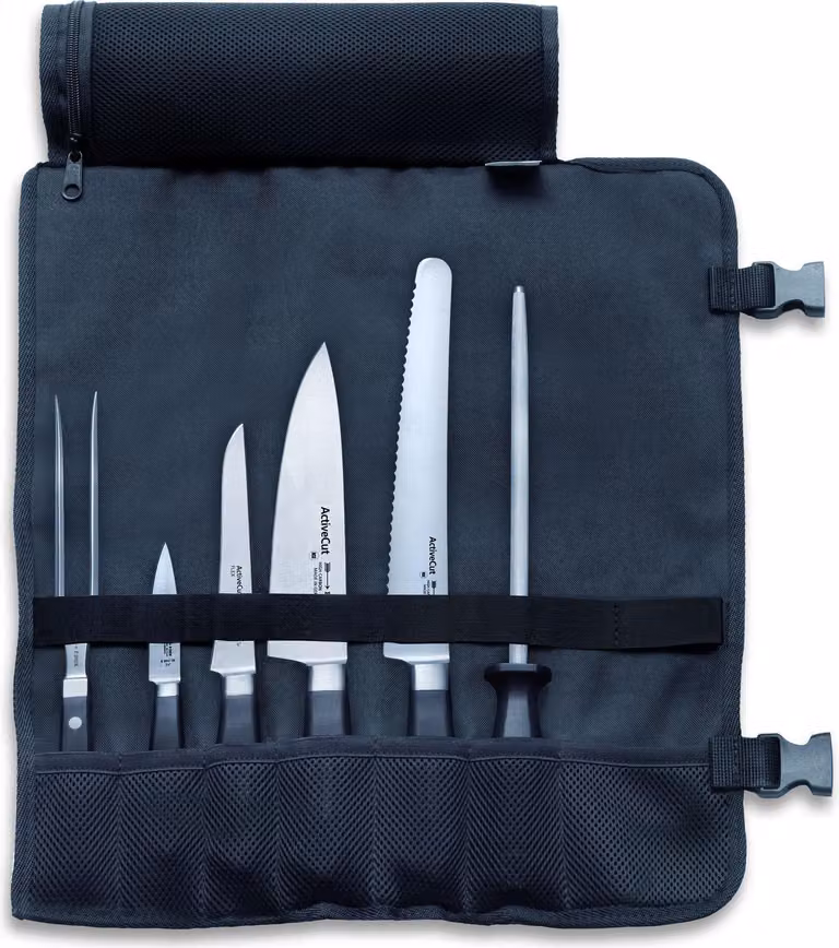 F. Dick ActiveCut textiel roltas voor chefmessen