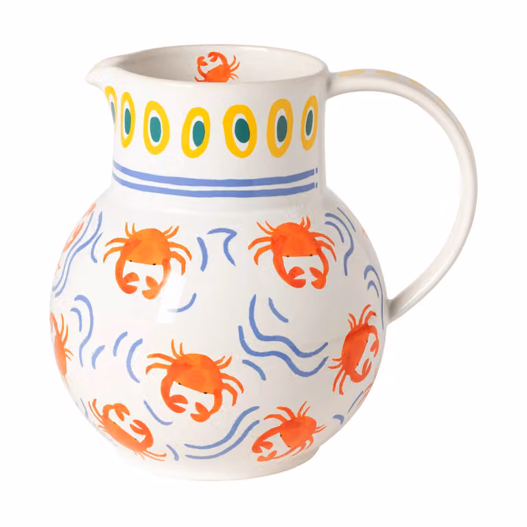 Costa Nova Summer Bliss keramische waterkan, multicolor, 5,95 l