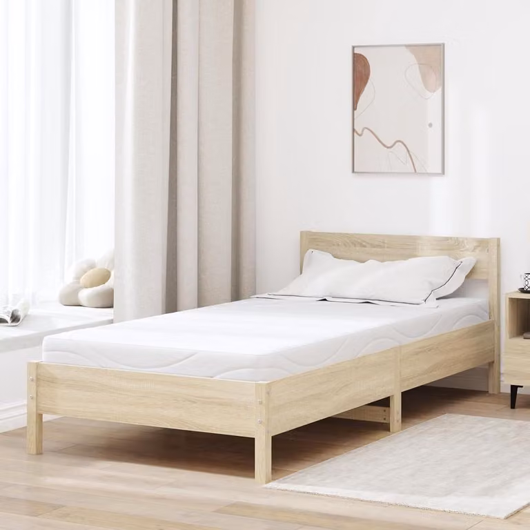 Wit Gelschuimmatras voor volwassenen en kinderen - 100 x 200 cm