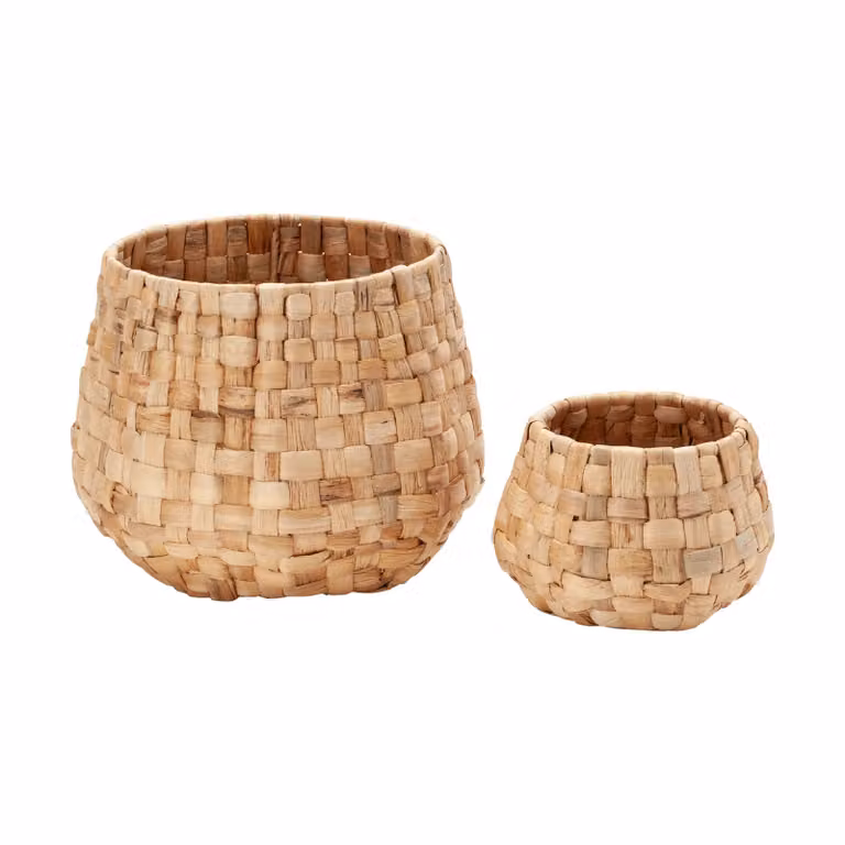 Dixie Lily Panama buitenpot in 2 delen, Natural