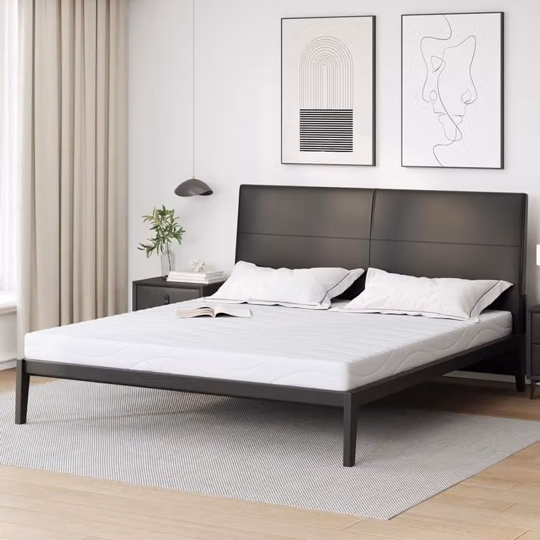 Wit Gelschuimmatras voor volwassenen en kinderen 200 x 200 cm